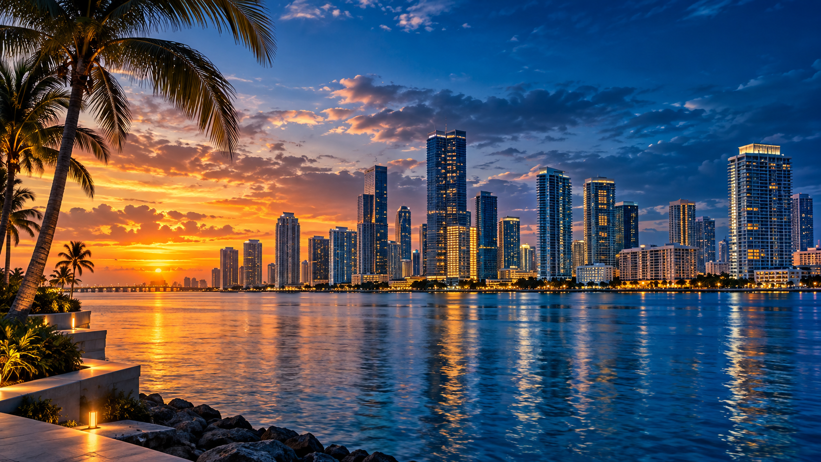 Miami skyline service area image